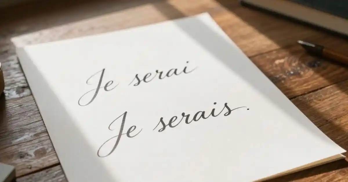Je serai ou je serais : règle, différence et astuces (2026)