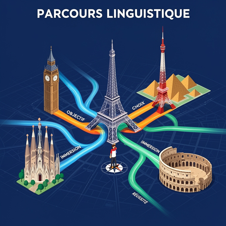 Infographie : formation langues étrangères paris