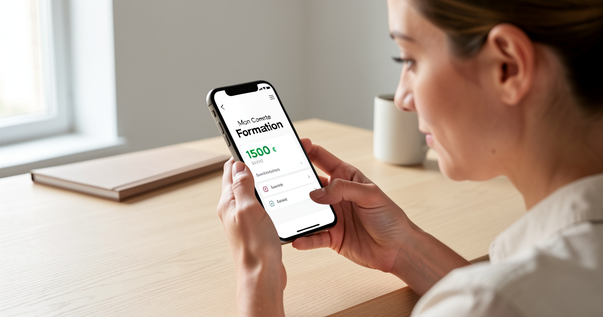 Consultation des droits CPF sur l'application mobile Mon Compte Formation en 2026