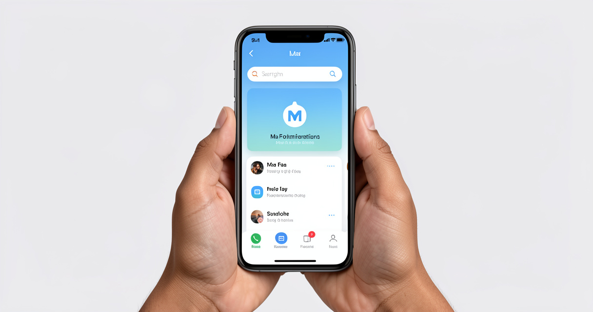 Smartphone affichant l'application Ma Formation de France Travail pour rechercher une formation