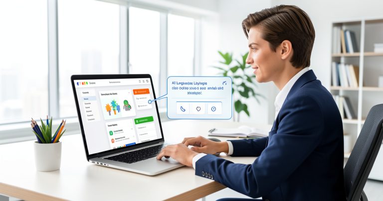 Apprendre l'anglais professionnel avec l'intelligence artificielle en entreprise